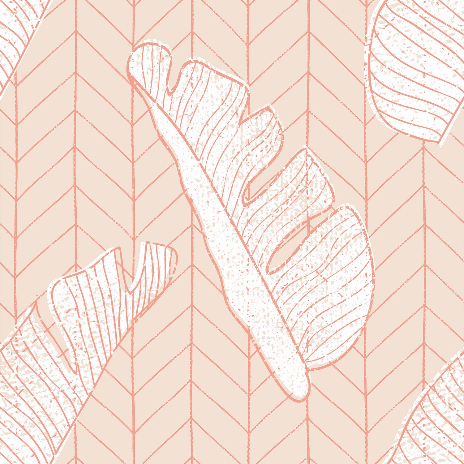 Banana Leaf Chevron