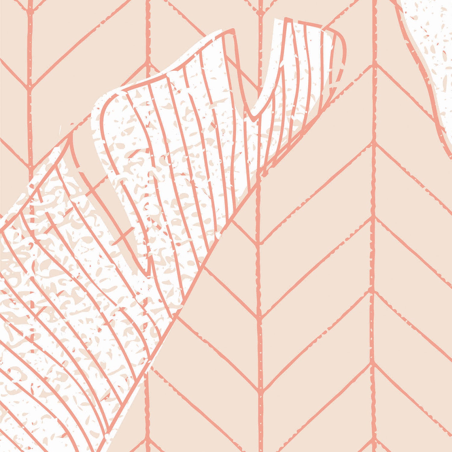 Banana Leaf Chevron