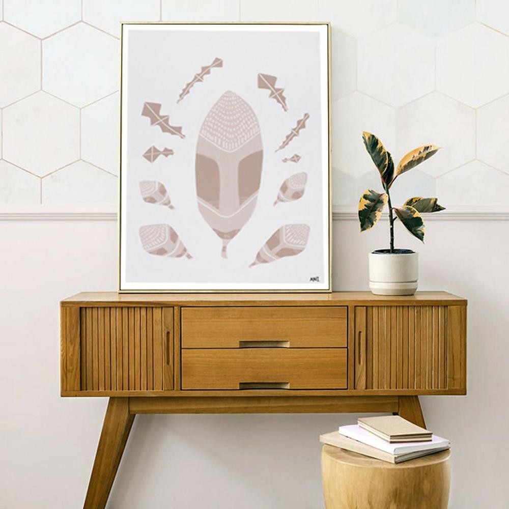 Banksia Blush-by-Ani Ipradjian-original art-Gioia