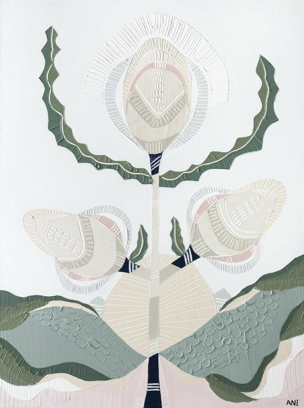 Banksia Elements 1-by-Ani Ipradjian-original art-Gioia