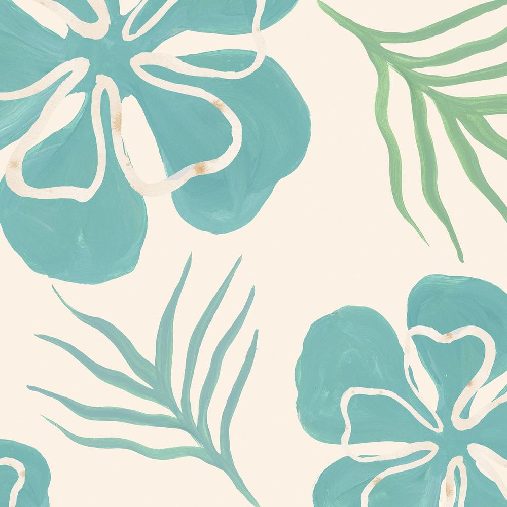 Beach Day Pattern VIA-wallpaper-eco-friendly-easy-removal-Yvette St. Amant-3