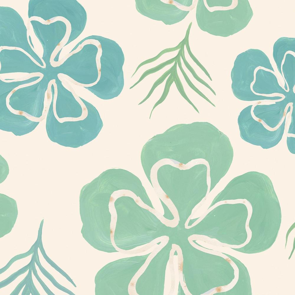 Beach Day Pattern VIA-wallpaper-eco-friendly-easy-removal-Yvette St. Amant-4