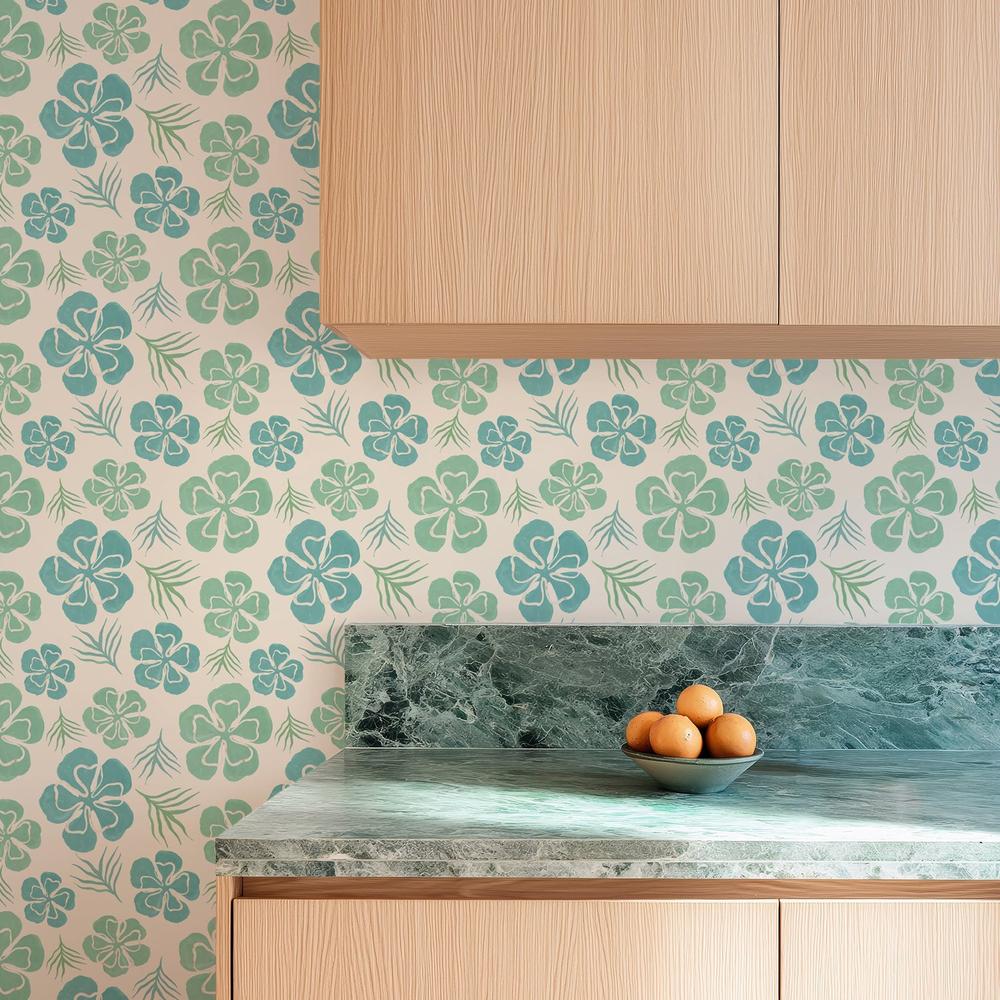 Beach Day Pattern VIA-wallpaper-eco-friendly-easy-removal-Yvette St. Amant-5