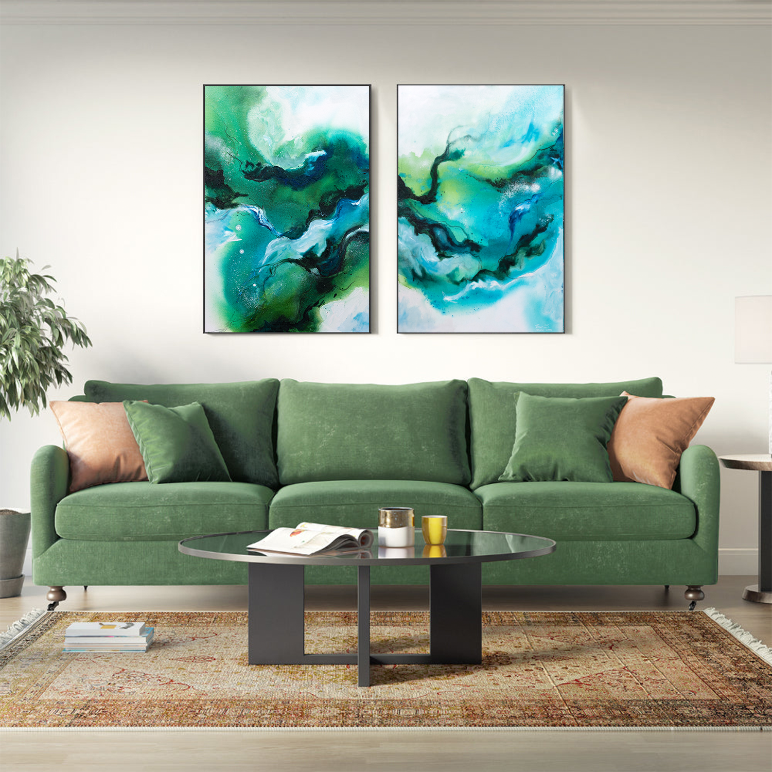 Beach House Musing, Style A & B, Set Of 2