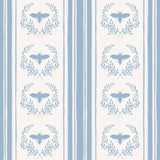 Bees and Blooms Pattern Styel F, Wallpaper