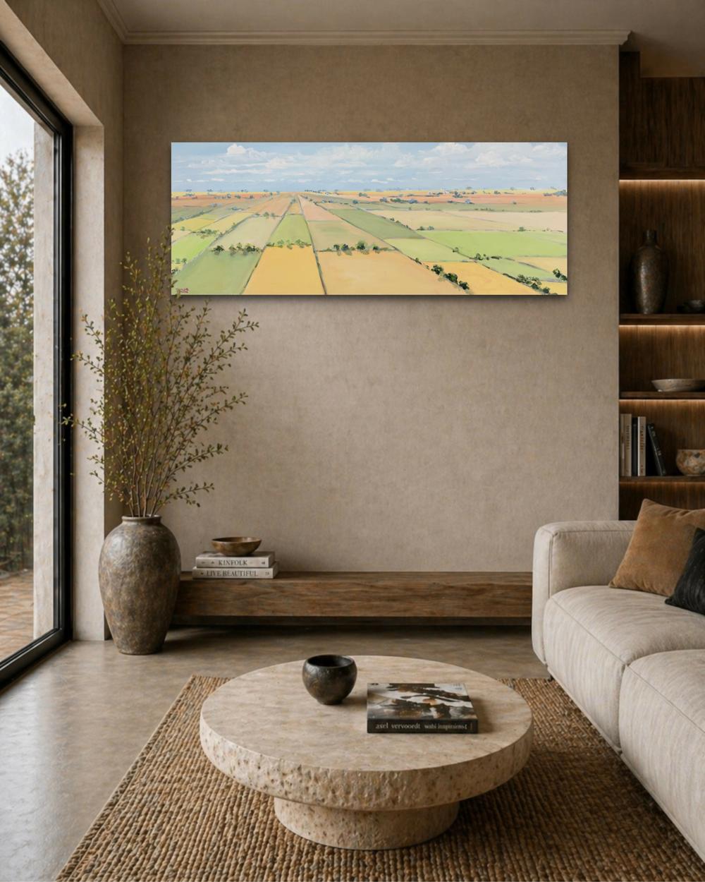 Big Land , Original Artwork-by-Meredith Howse-original art-Gioia