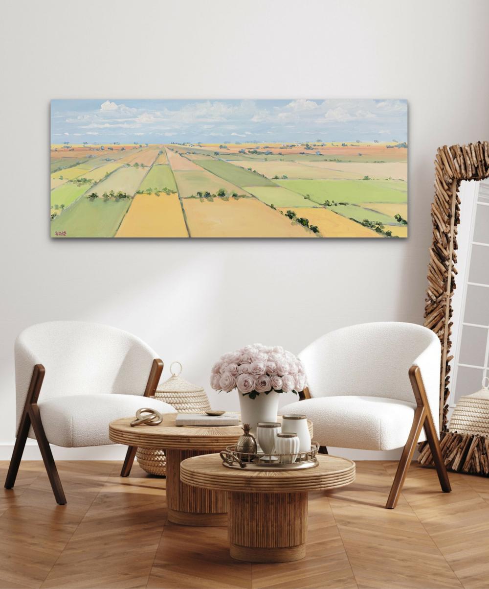 Big Land , Original Artwork-by-Meredith Howse-original art-Gioia