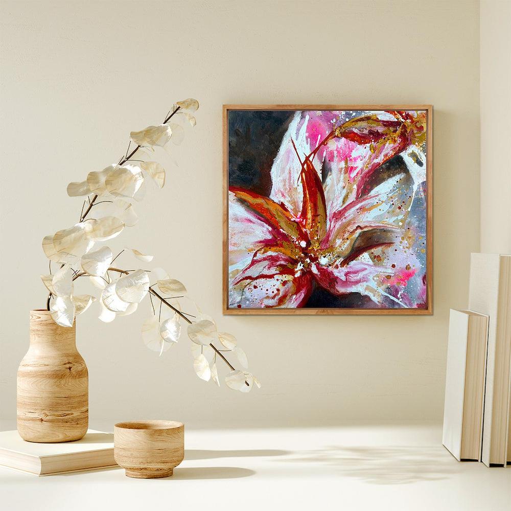 Blaze, Original Hand-Painted Canvas By Teagan Watts-by-Teagan Watts-original art-Gioia
