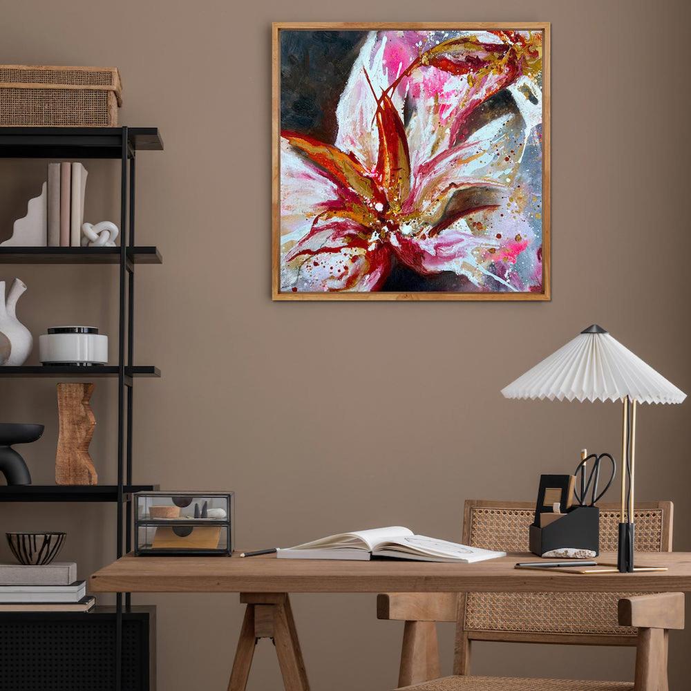 Blaze, Original Hand-Painted Canvas By Teagan Watts-by-Teagan Watts-original art-Gioia