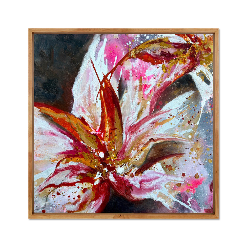 Blaze, Original Hand-Painted Canvas By Teagan Watts-by-Teagan Watts-original art-Gioia