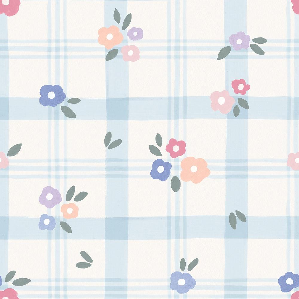 Blooming Spring Pattern IVA-wallpaper-eco-friendly-easy-removal-Laura Marshall-3
