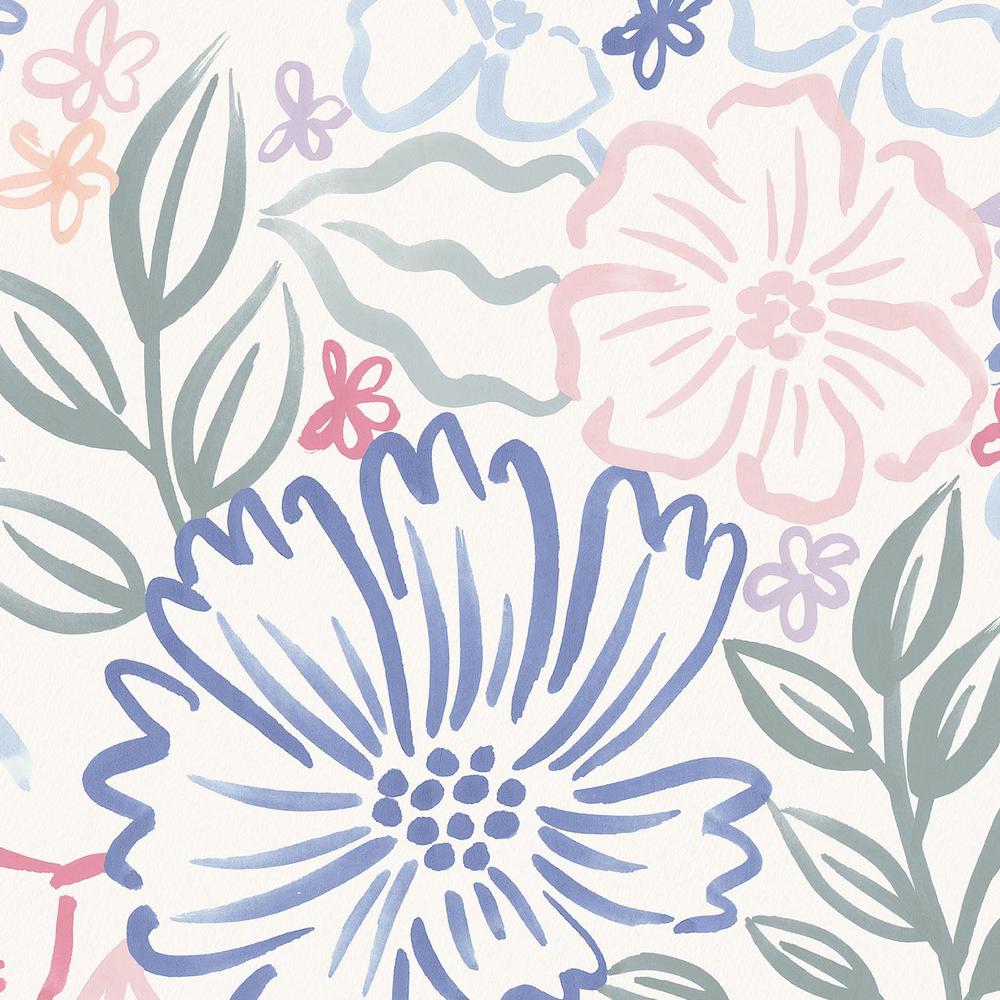 Blooming Spring Pattern VA-wallpaper-eco-friendly-easy-removal-Laura Marshall-3