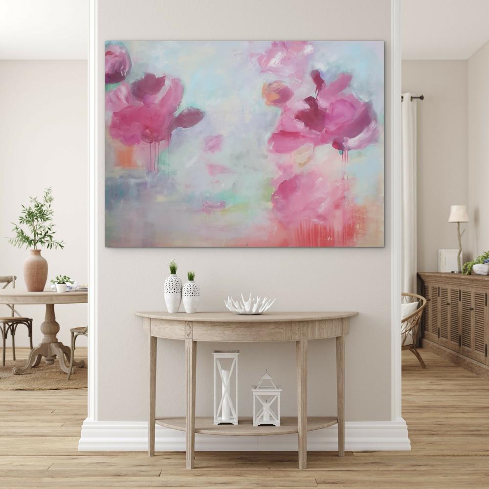 Blooming-by-Fiona Hill-original art-Gioia