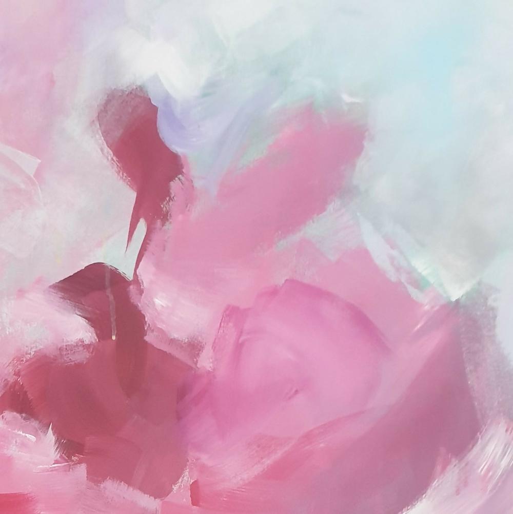 Blooming-by-Fiona Hill-original art-Gioia
