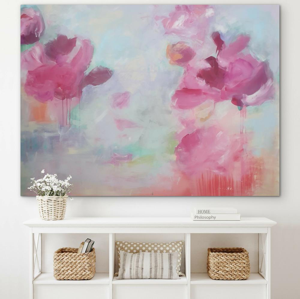Blooming-by-Fiona Hill-original art-Gioia