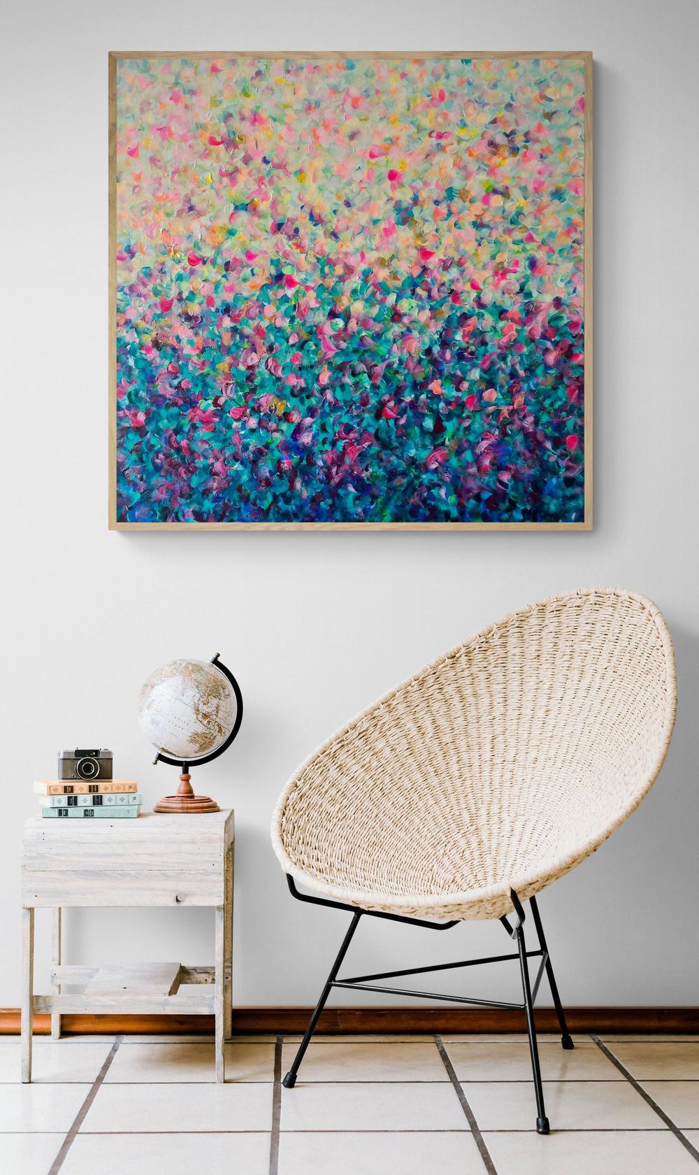Blooming in Sunshine-by-Katherine Spiller-original art-Gioia