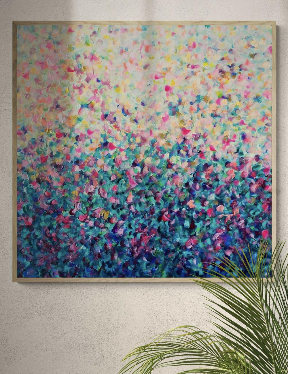 Blooming in Sunshine-by-Katherine Spiller-original art-Gioia