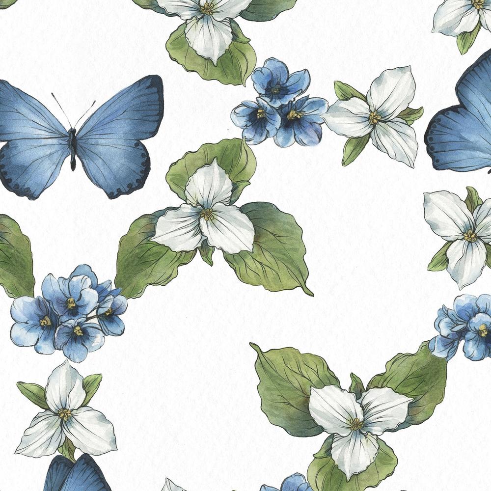 Blue Botanica Pattern VA-wallpaper-eco-friendly-easy-removal-Leslie Trimbach-4