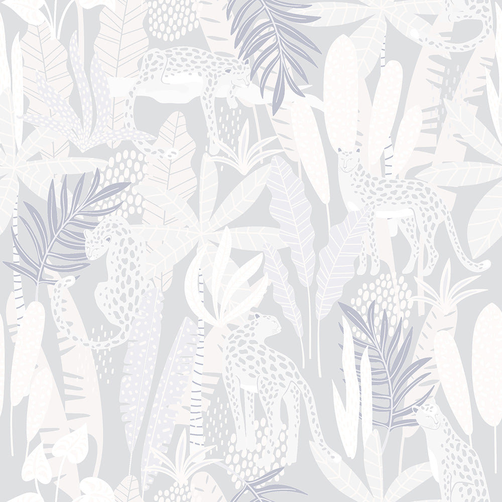 Blue Cheeta Wallpaper