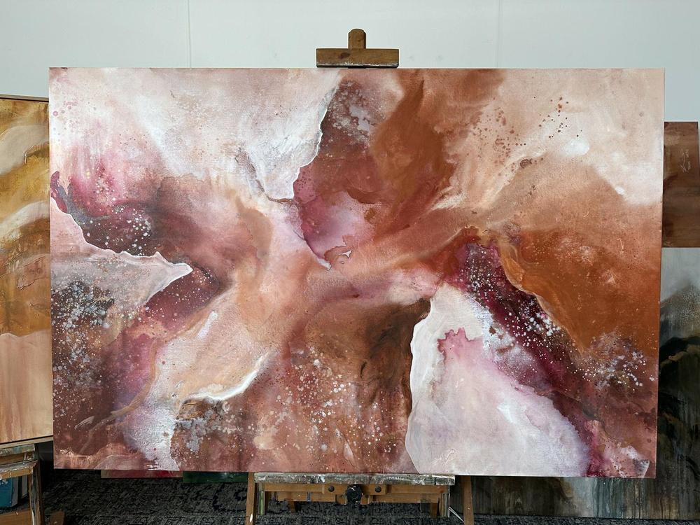Blush , Original Artwork-by-Teagan Watts-original art-Gioia