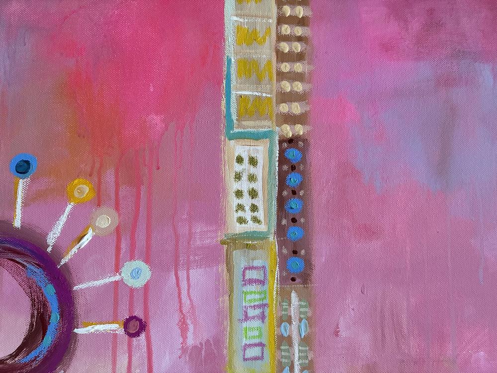Blush of the Burbs-by-Peter Taylor-original art-Gioia