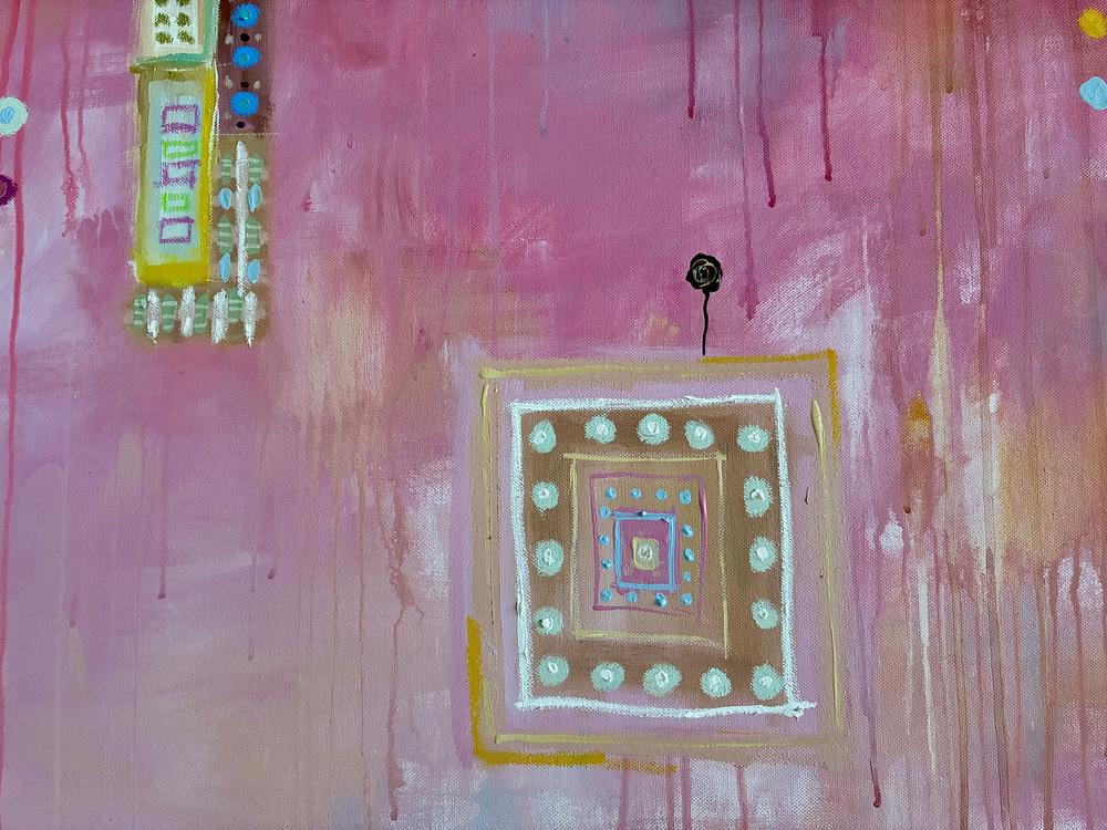 Blush of the Burbs-by-Peter Taylor-original art-Gioia