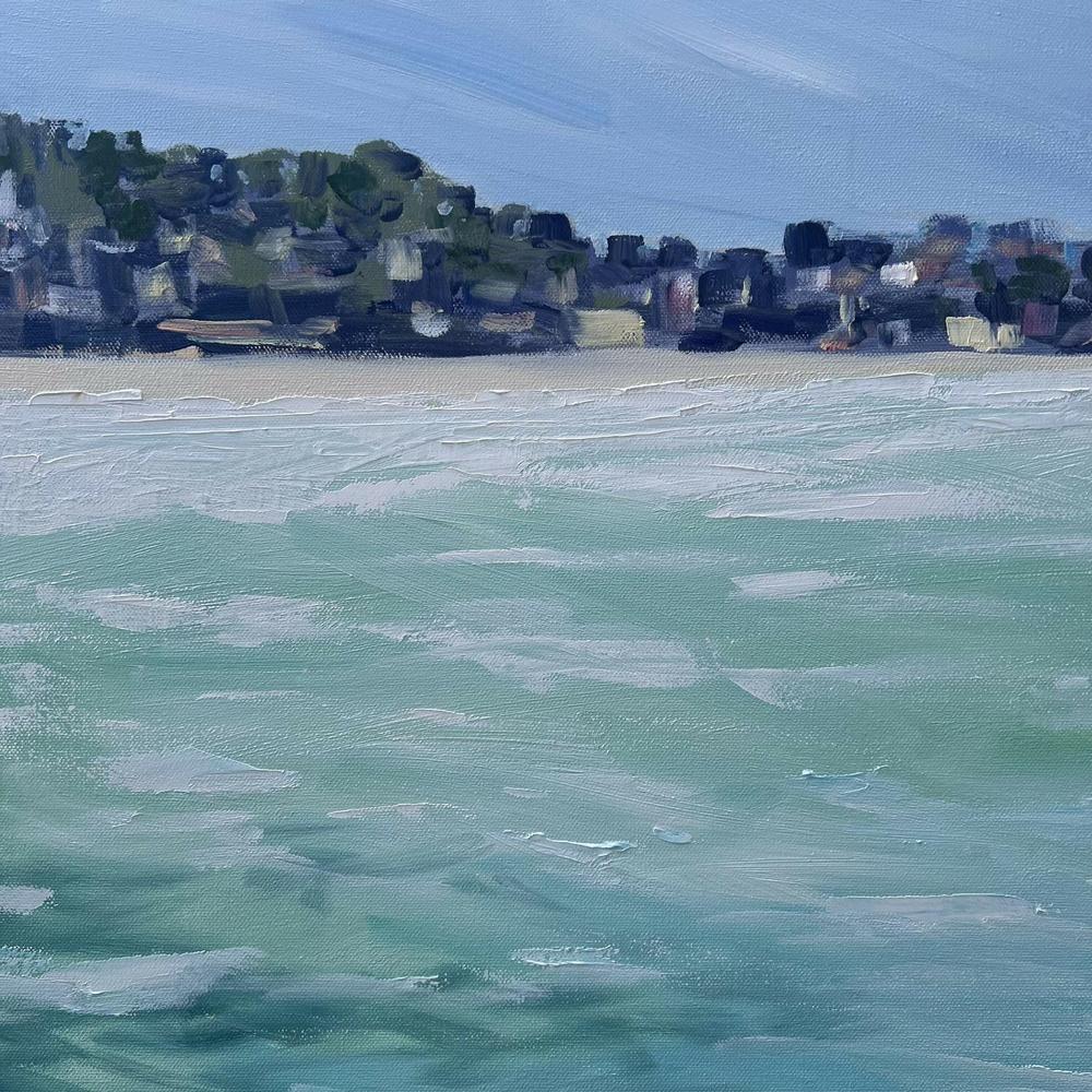 Bondi View. Original Hand-Painted Canvas By Meredith Howse-by-Meredith Howse-original art-Gioia