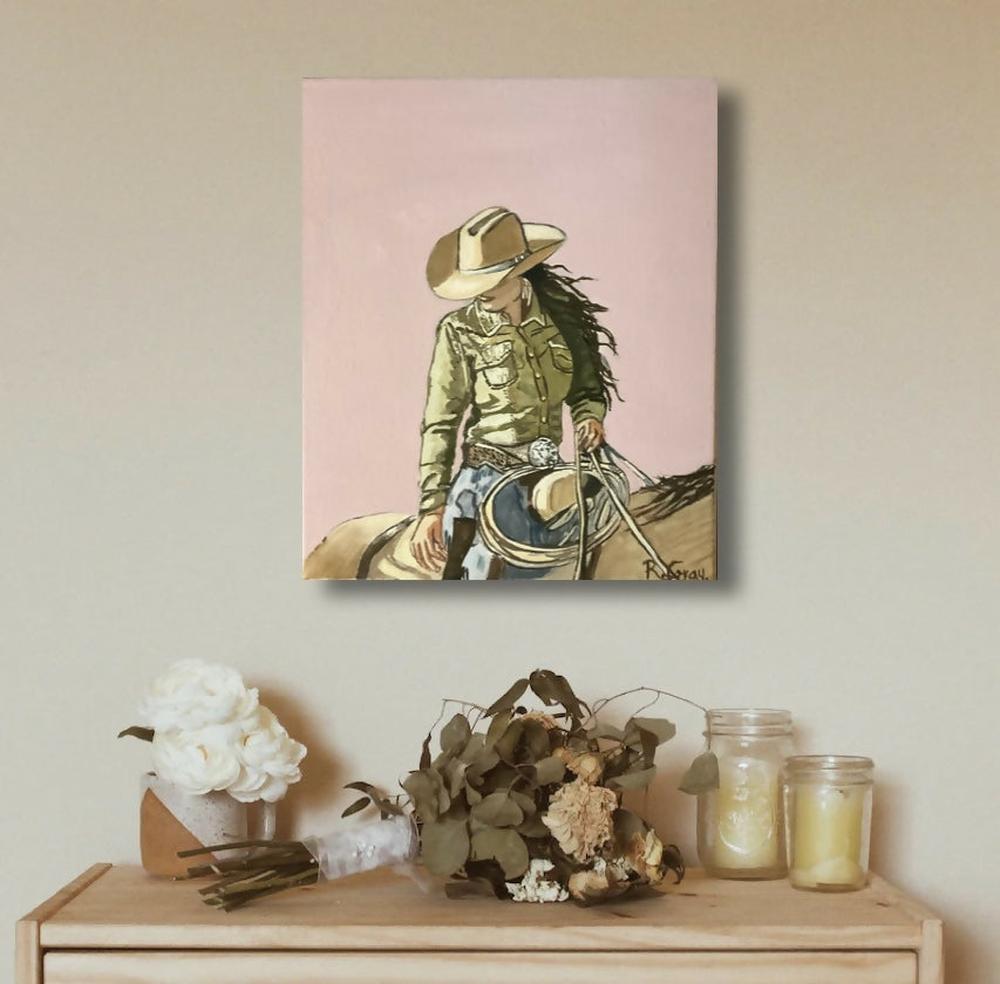 Born to Ride-by-Robyn Gray Original Art-original art-Gioia