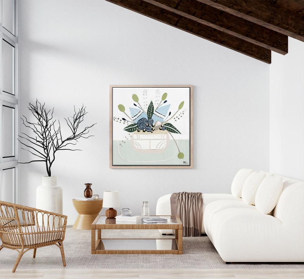 Botanical Banksia 1-by-Ani Ipradjian-original art-Gioia