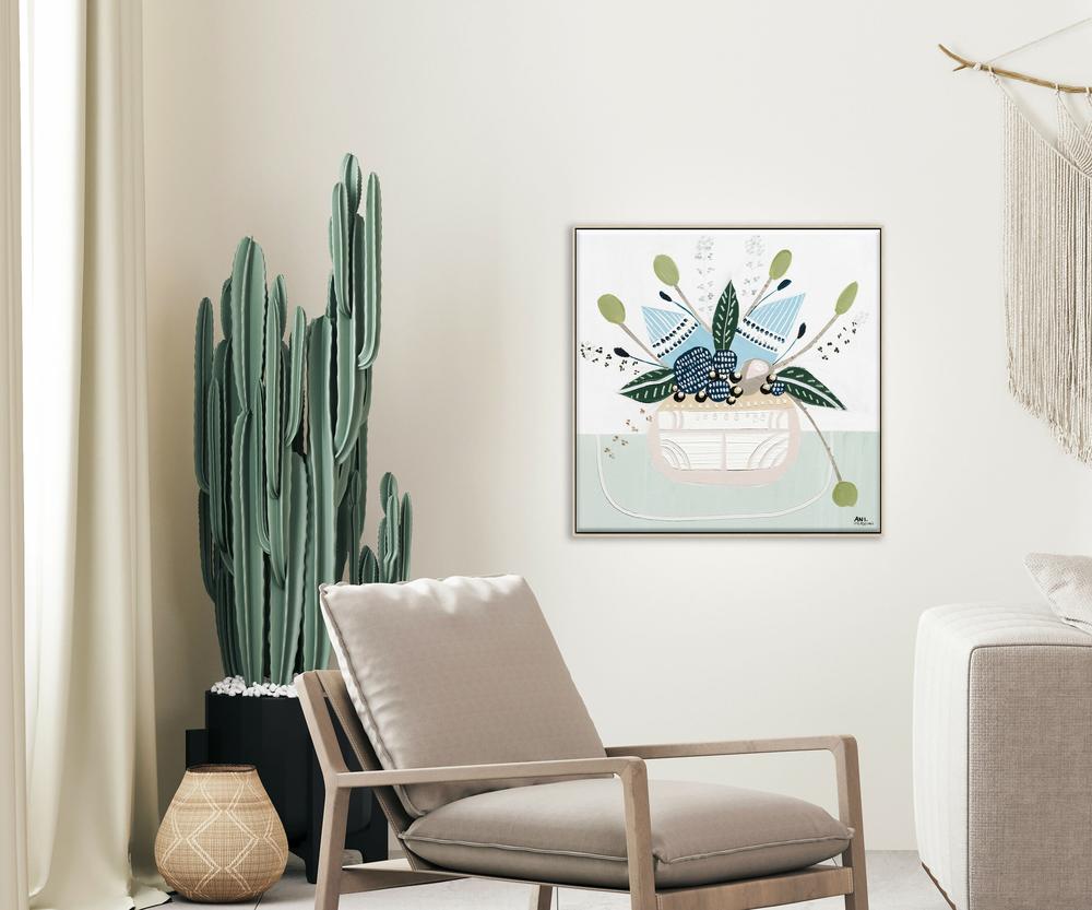Botanical Banksia 1-by-Ani Ipradjian-original art-Gioia