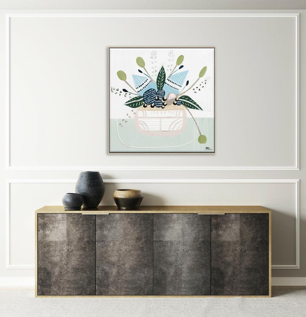 Botanical Banksia 1-by-Ani Ipradjian-original art-Gioia