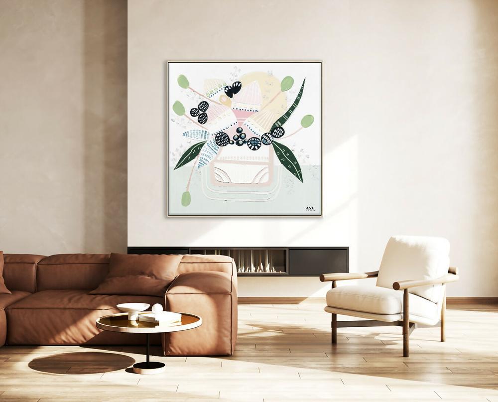 Botanical Banksia 2-by-Ani Ipradjian-original art-Gioia