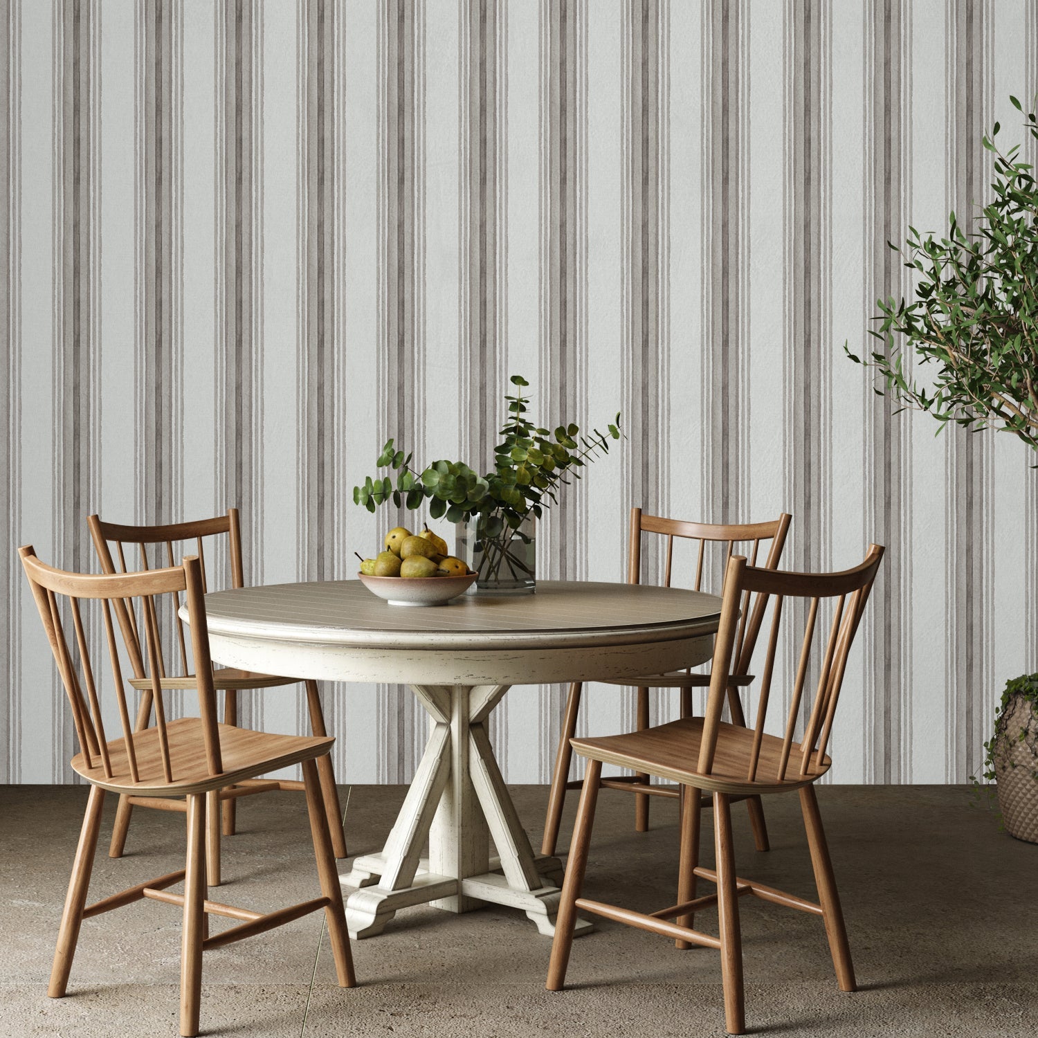 Bountiful Harvest Pattern II, Style A, Wallpaper