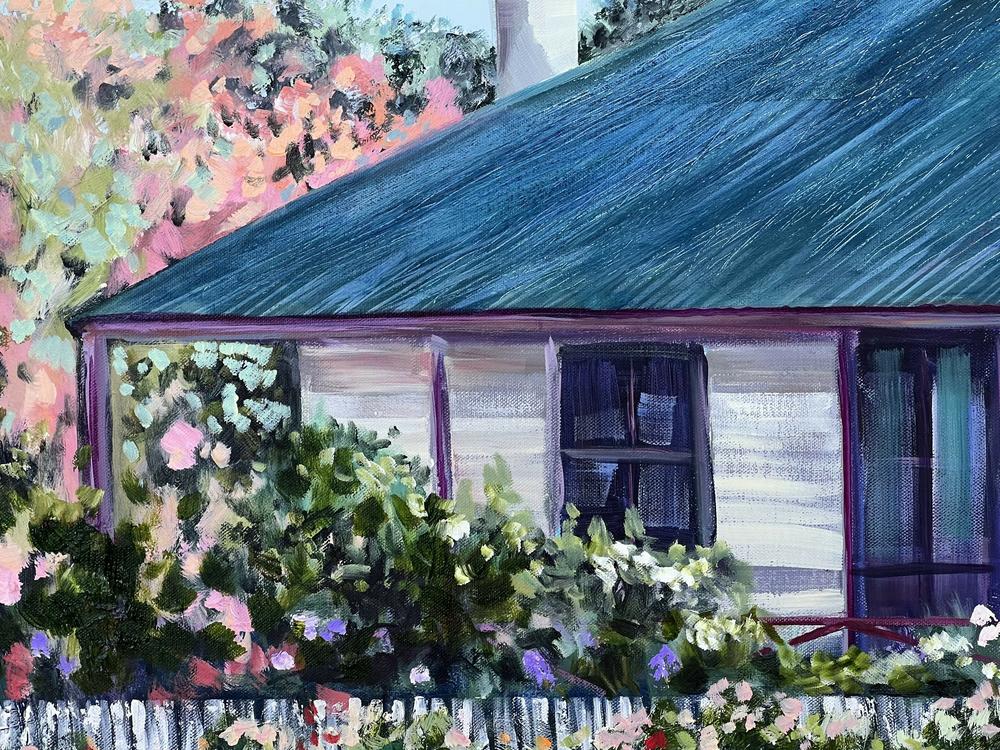 Bradman's Birthplace, Cootamundra , Original Artwork-by-Meredith Howse-original art-Gioia