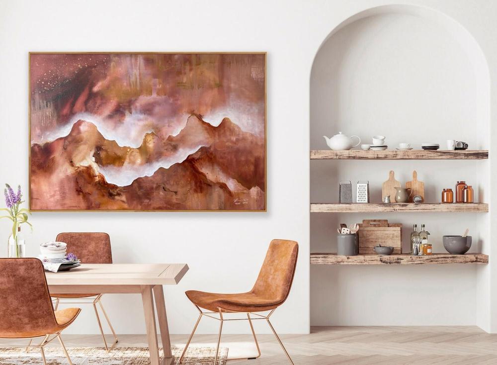 Burnished Horizons , Original Artwork-by-Teagan Watts-original art-Gioia