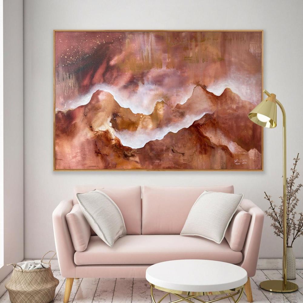 Burnished Horizons , Original Artwork-by-Teagan Watts-original art-Gioia