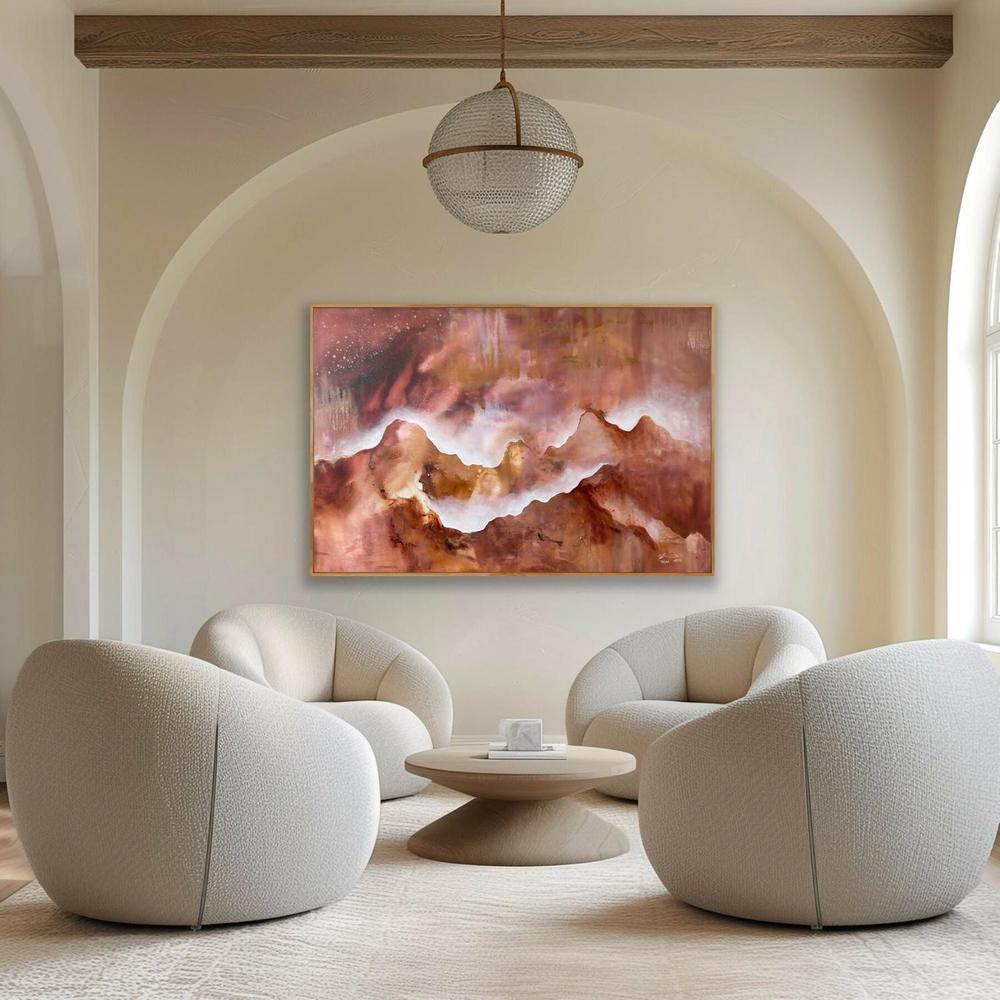 Burnished Horizons , Original Artwork-by-Teagan Watts-original art-Gioia