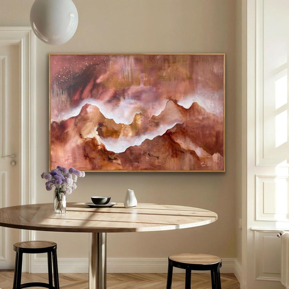 Burnished Horizons , Original Artwork-by-Teagan Watts-original art-Gioia