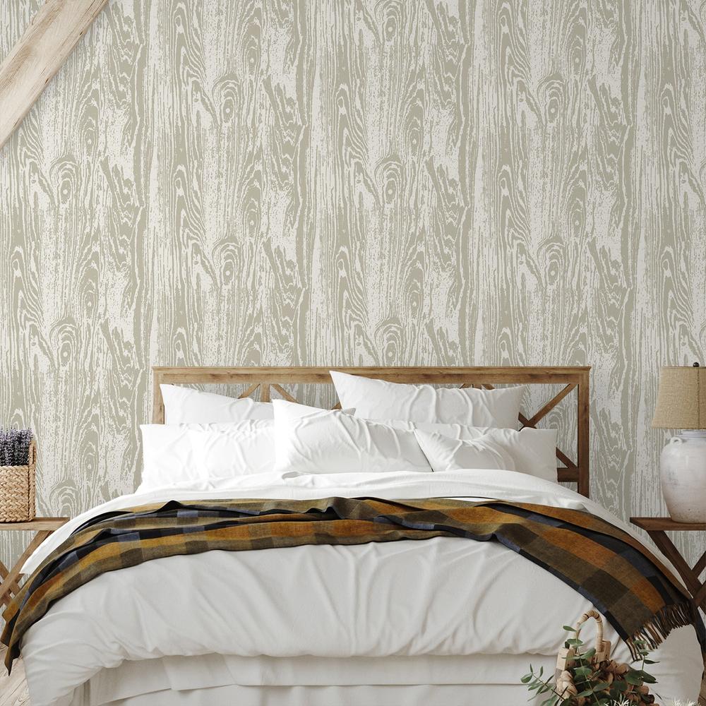 Cabin Life Neutral Pattern II-wallpaper-eco-friendly-easy-removal-Sue Schlabach-2