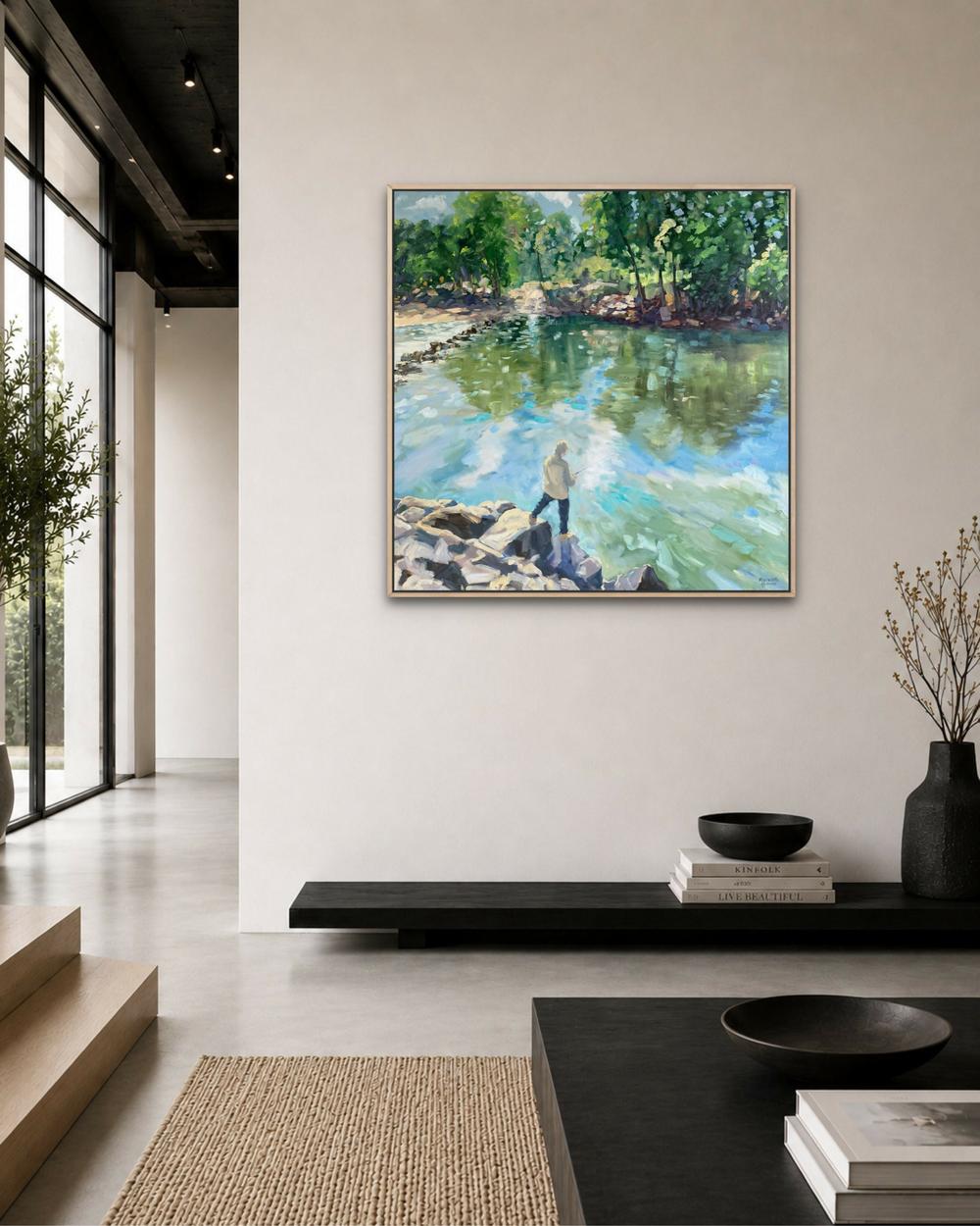 Cahills Crossing - Kakadu to Arnhem Land-by-Meredith Howse Original Art-original art-Gioia