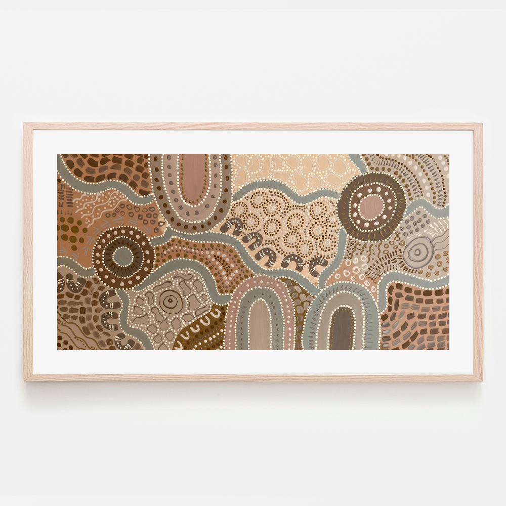 Sunset, Brown tone