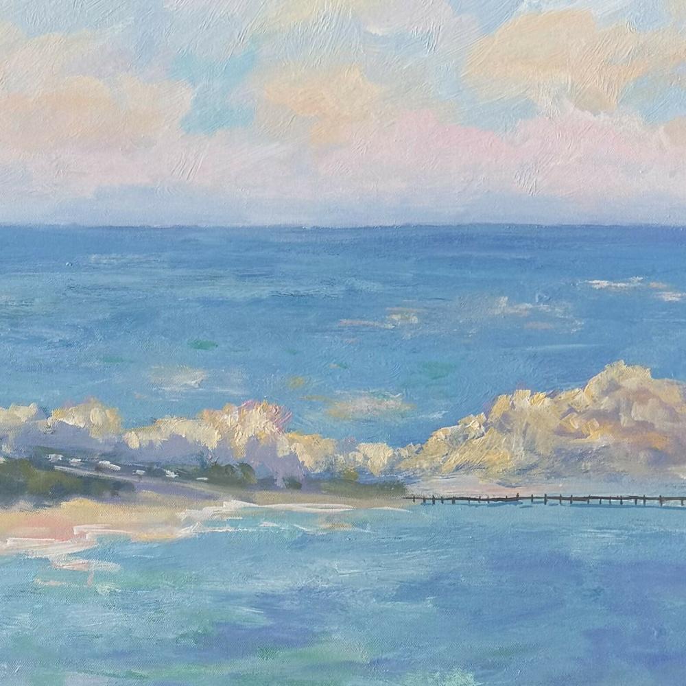 Canal Rocks at Yallingup. Original hand-painted artwork by Meredith Howse.-by-Meredith Howse Original Art-original art-Gioia