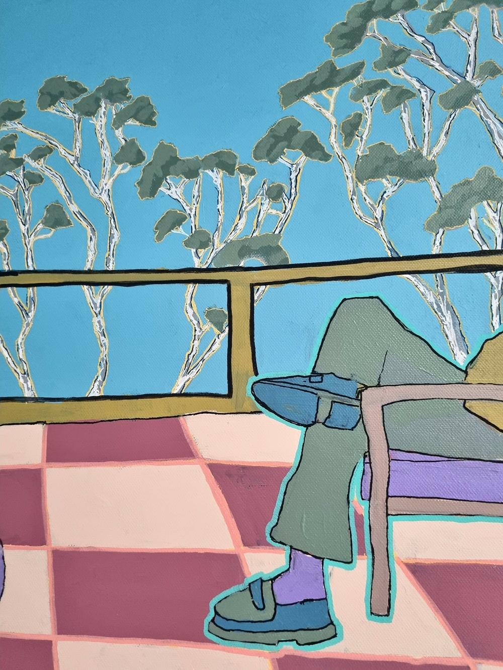 Canopy Vista-by-Sam Myers-original art-Gioia