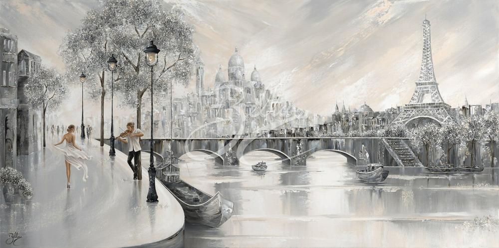 Captured by You, Paris, By Isabella Karolewicz , Original Artwork-by-Isabella Karolewicz-original art-Gioia