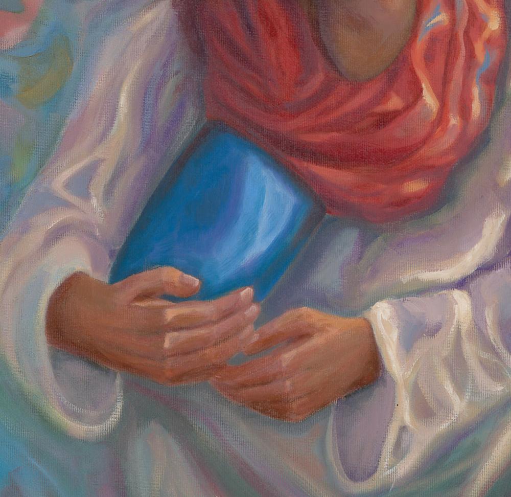 Carried by the Sky-by-Jessica Taft-original art-Gioia