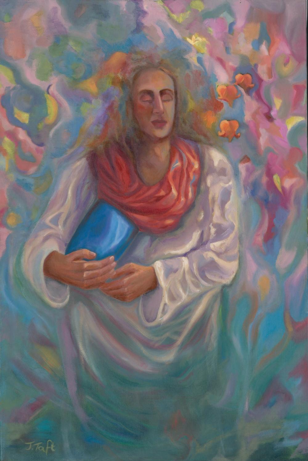 Carried by the Sky-by-Jessica Taft-original art-Gioia