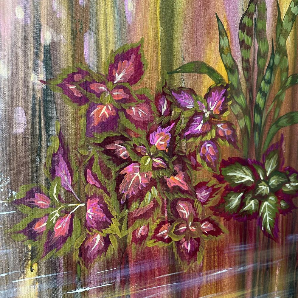 Cascade of Waterfalls, Original Hand-painted Canvas by Ekaterina Prisich-by-Ekaterina Prisich-original art-Gioia