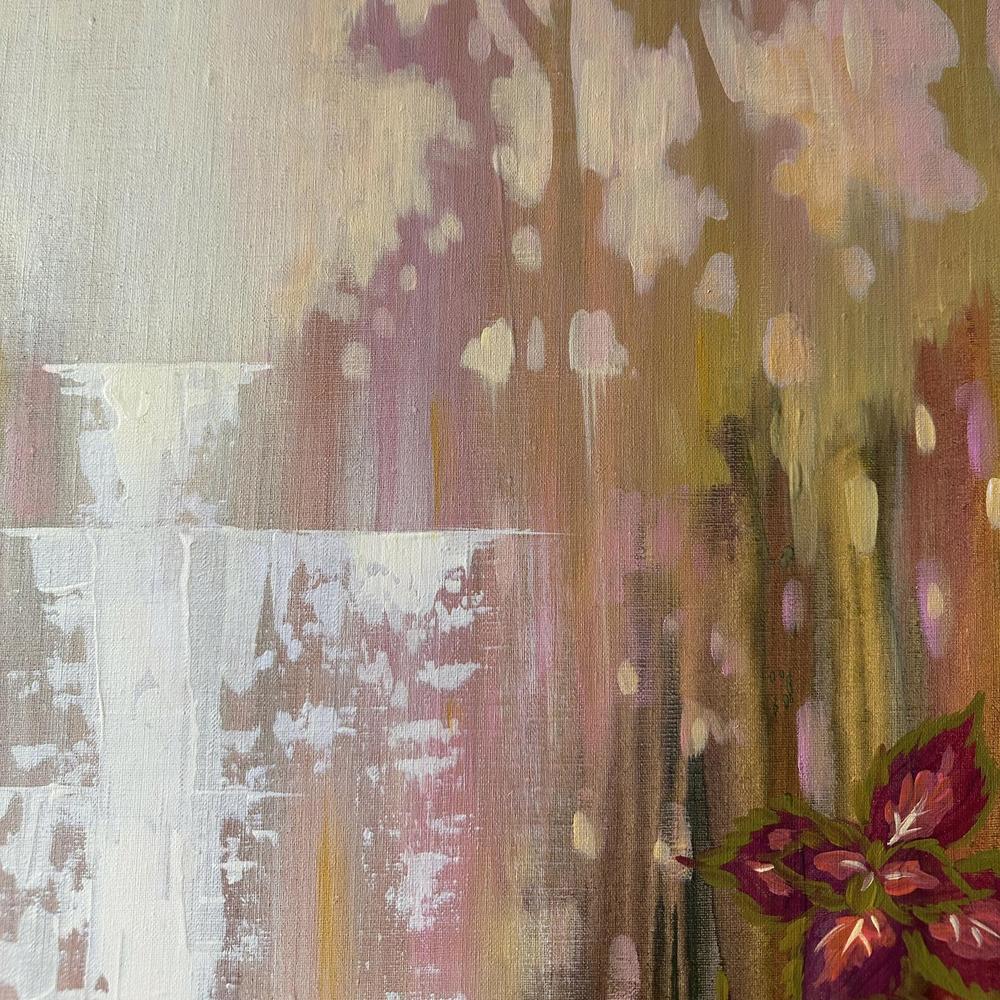 Cascade of Waterfalls, Original Hand-painted Canvas by Ekaterina Prisich-by-Ekaterina Prisich-original art-Gioia