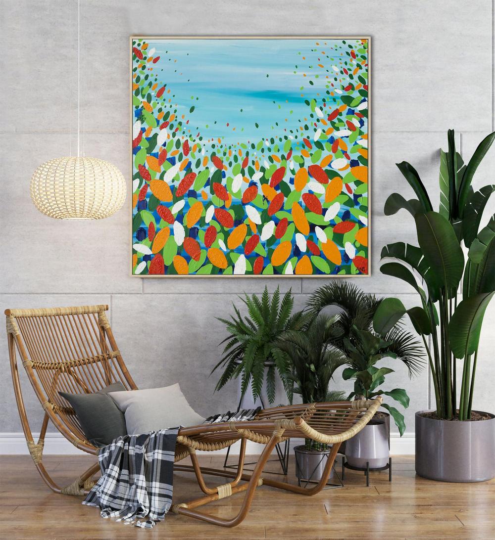 Chakra Leaves-by-Ani Ipradjian-original art-Gioia