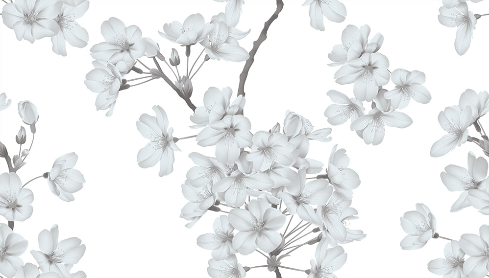 Cherry Blossum, Style A, Wallpaper